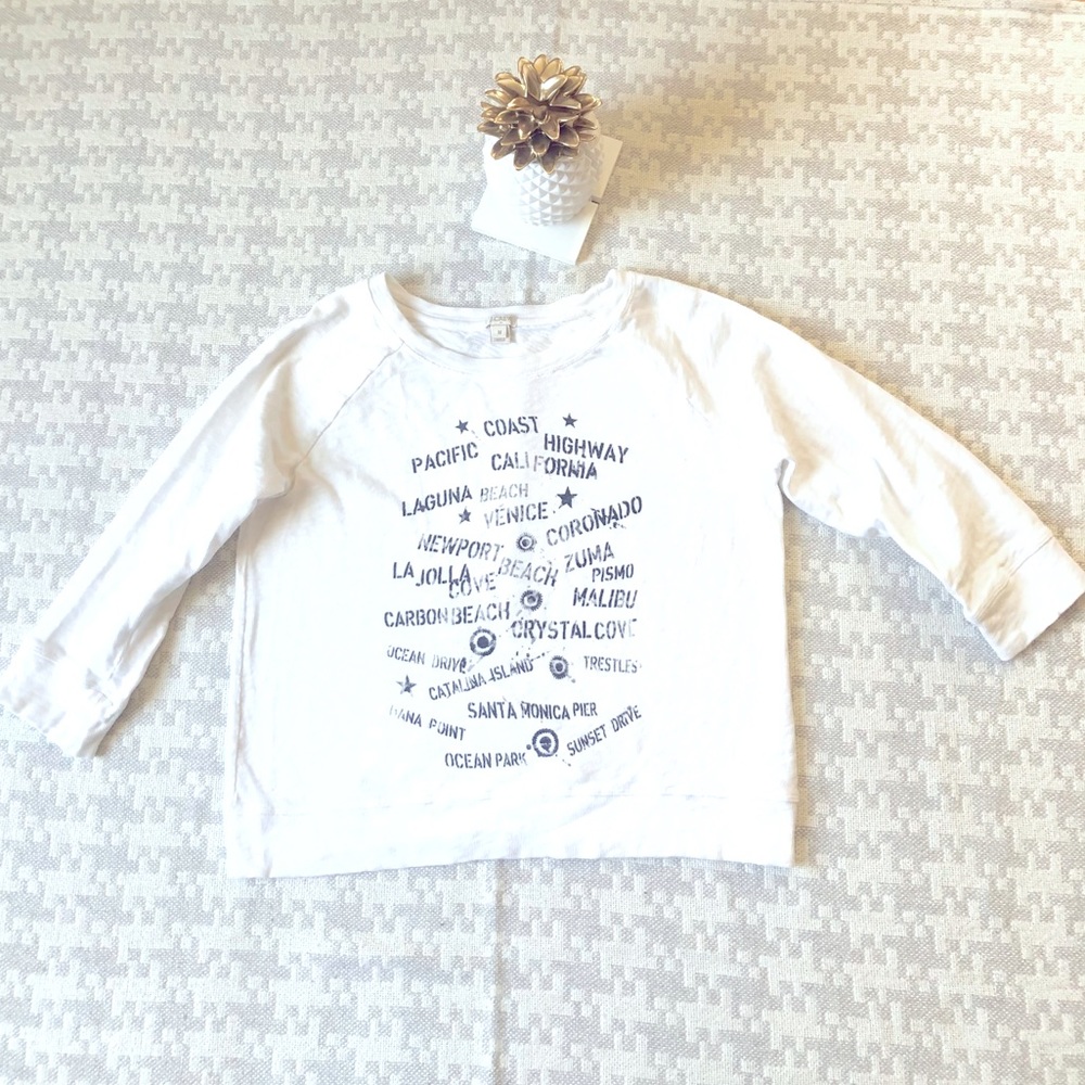 [J Crew] heavyweight  long sleeve T- size M